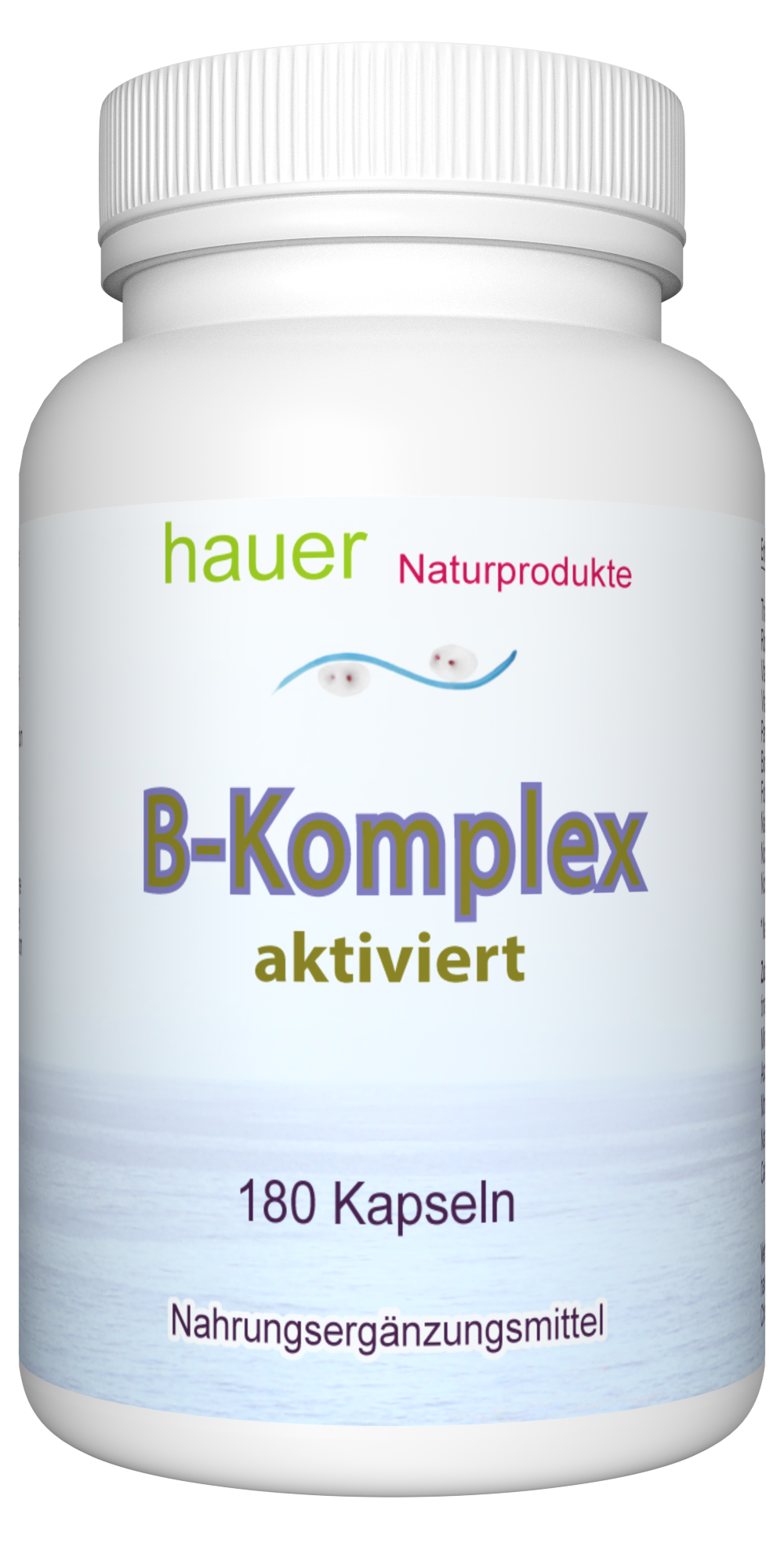 B-Komplex-180-Kapseln B-Komplex aktiviert Familienpackung ~ 180 vegane Kapseln