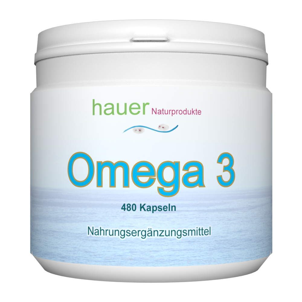 Omega-3-Familienpackung Omega 3 - 480 Kapseln à 500mg - Familienpackung