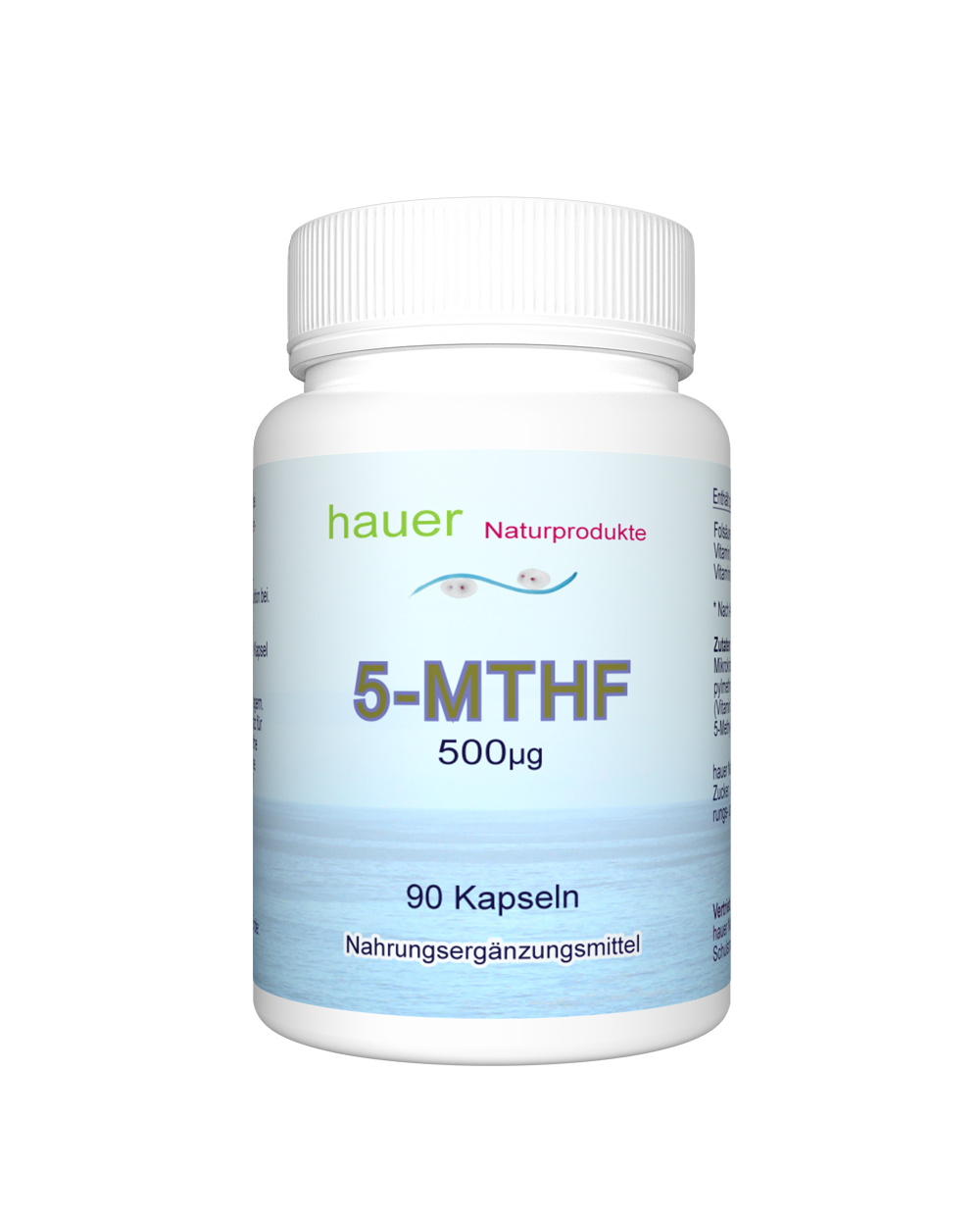 5-mthf 5-MTHF 500mcg ~ 90 vegane Kapseln