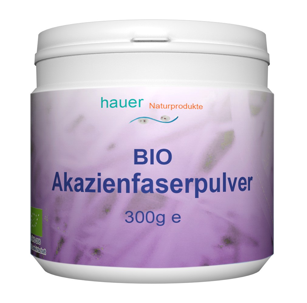 Bio Akazienfaser Pulver, aus kontrolliert biologischem Anbau Bio Akazienfaser Pulver, aus kontrolliert biologischem Anbau